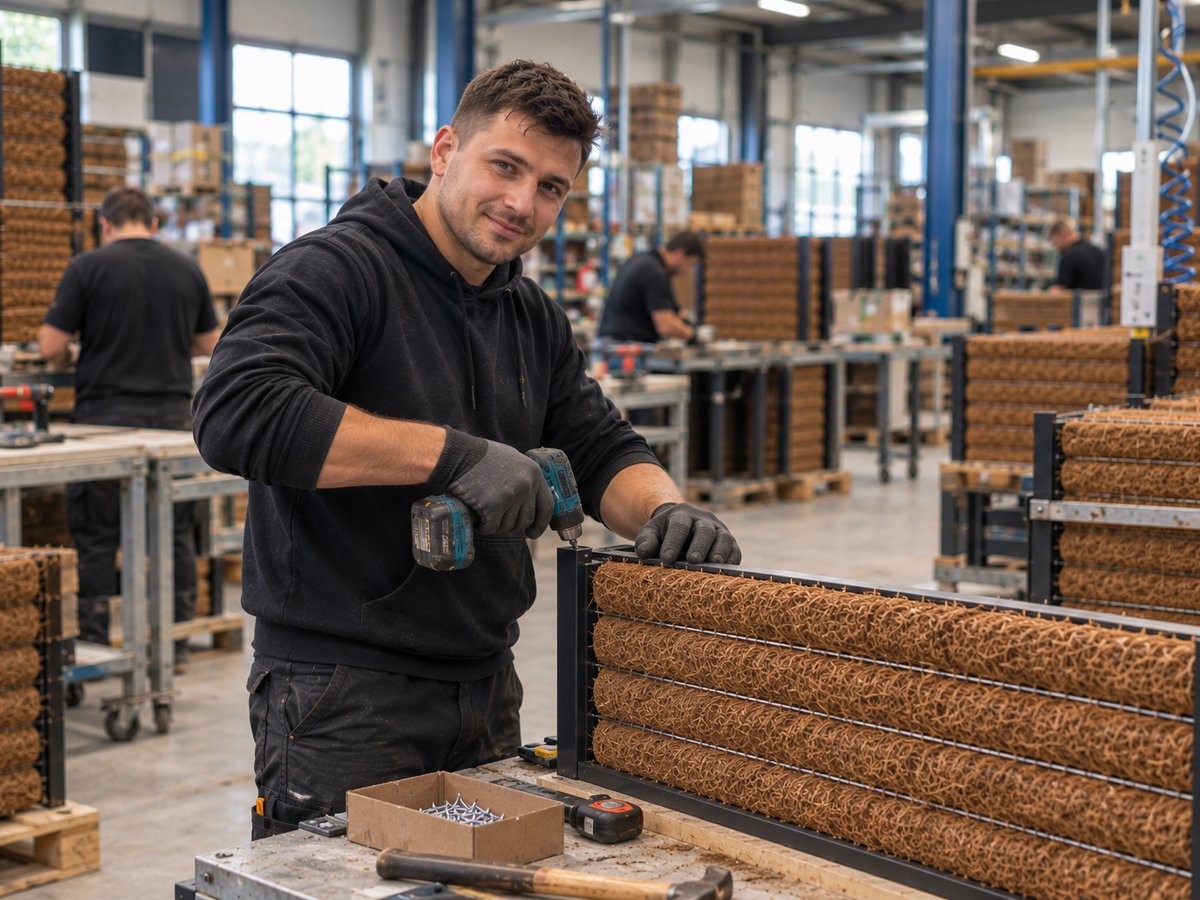 Coconut Screen Production Worker