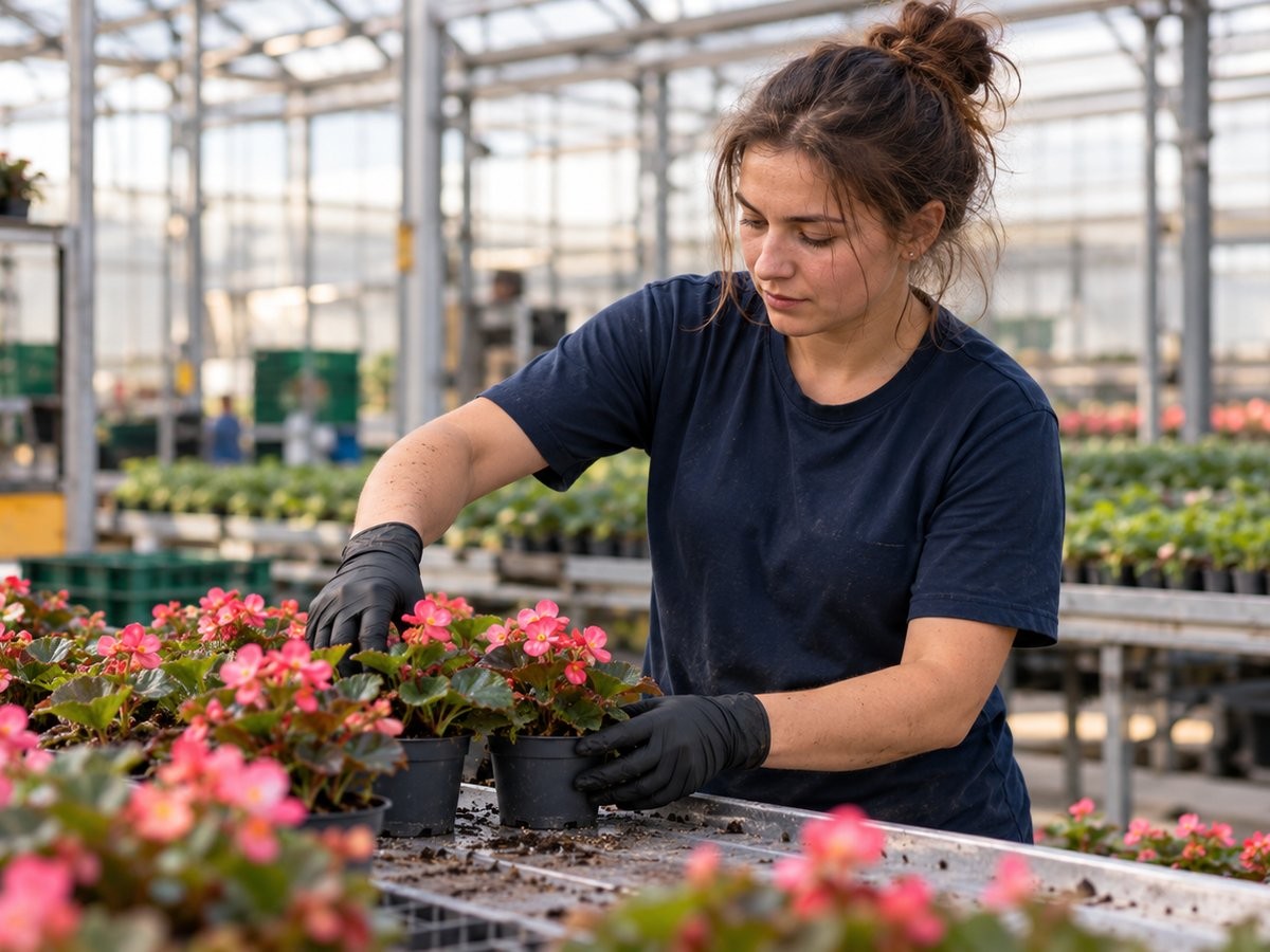 Potted Plant Worker