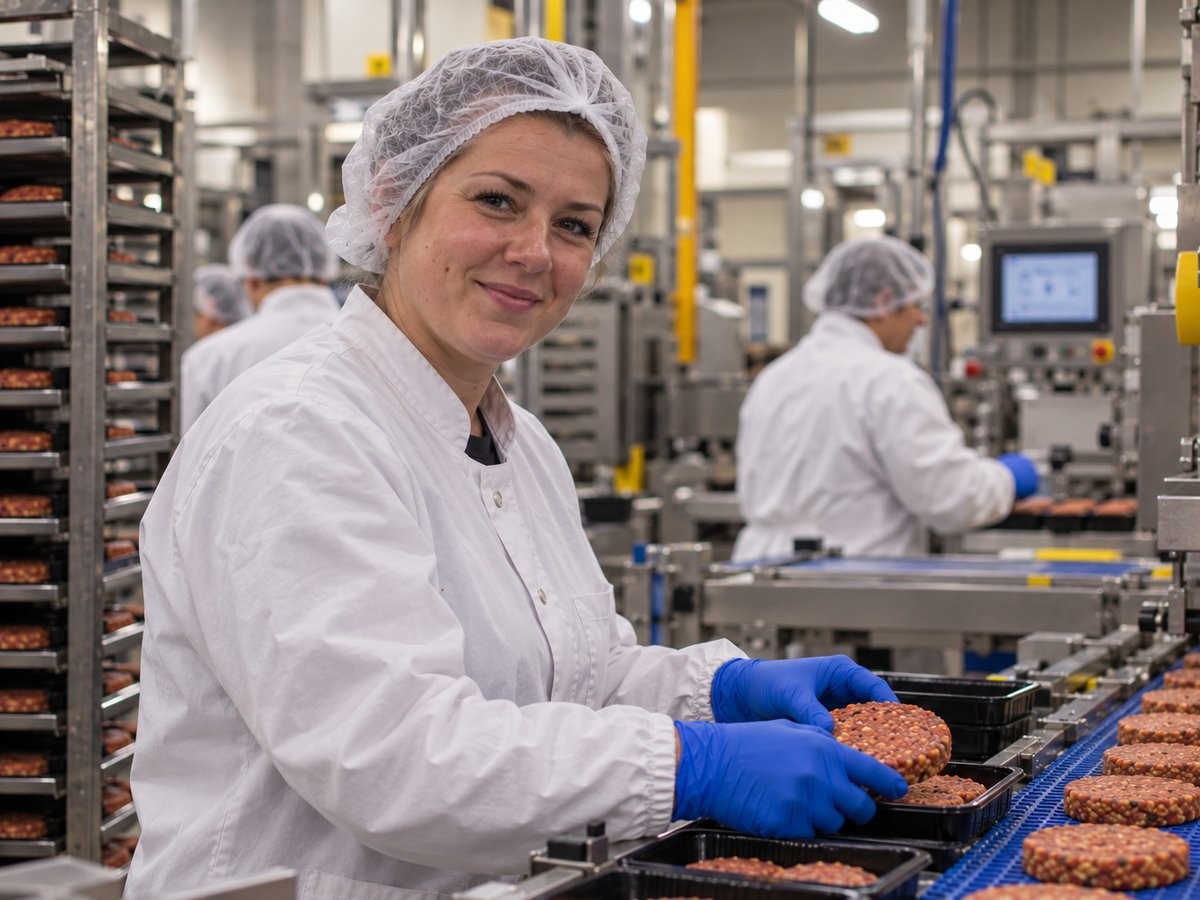 Vegetarian Snack Production Worker